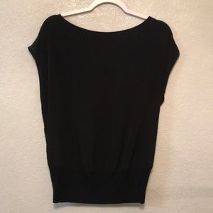 Express Sleeveless Lace-Back Career Blouse Size S